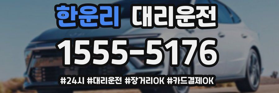 한운리 대리운전