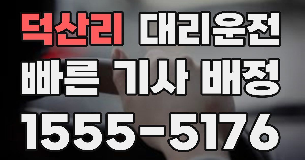 일일대리기사