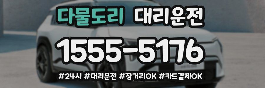 다물도리 대리운전
