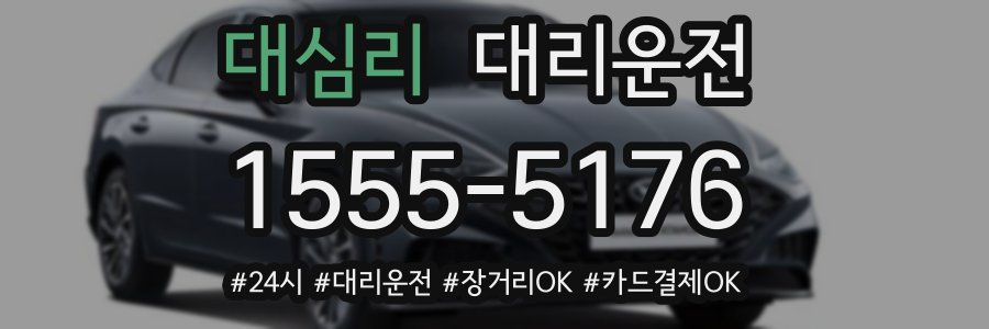 대심리 대리운전