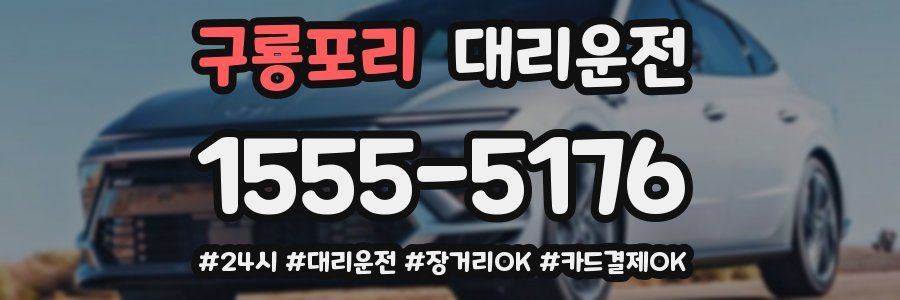 구룡포리 대리운전