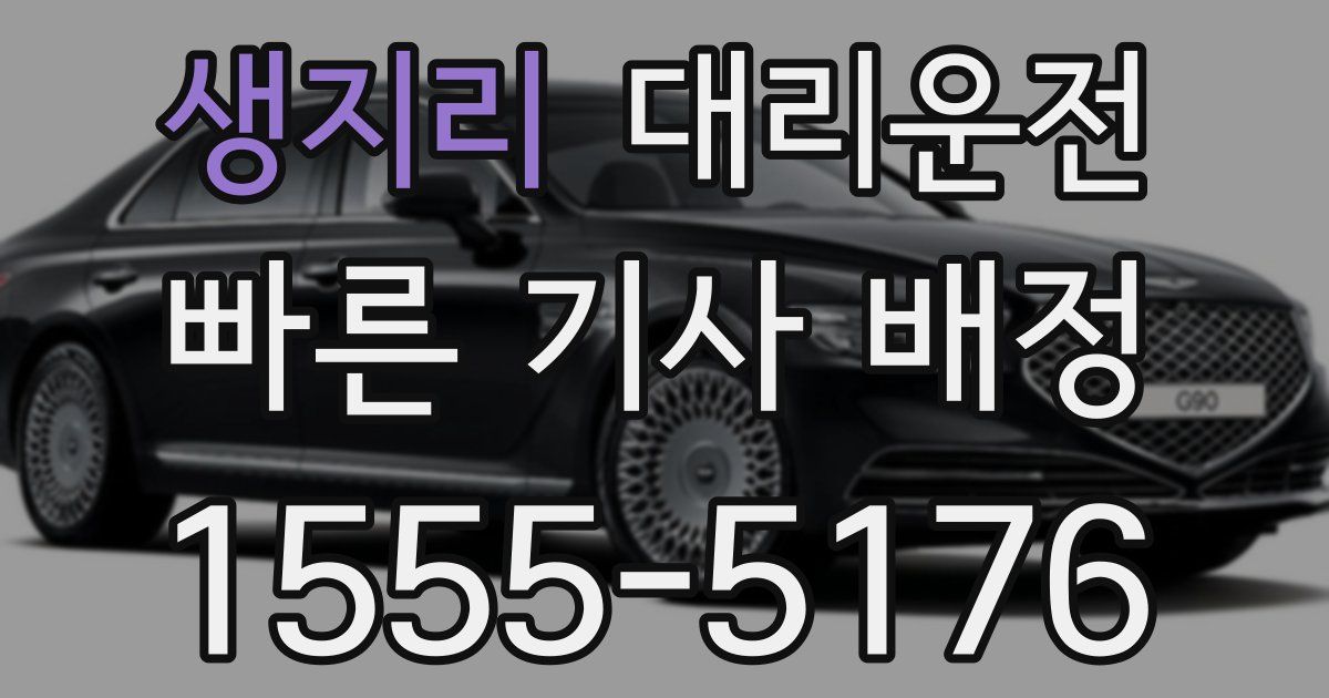 일일대리기사