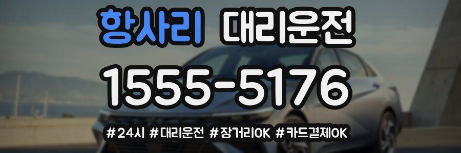 항사리 대리운전