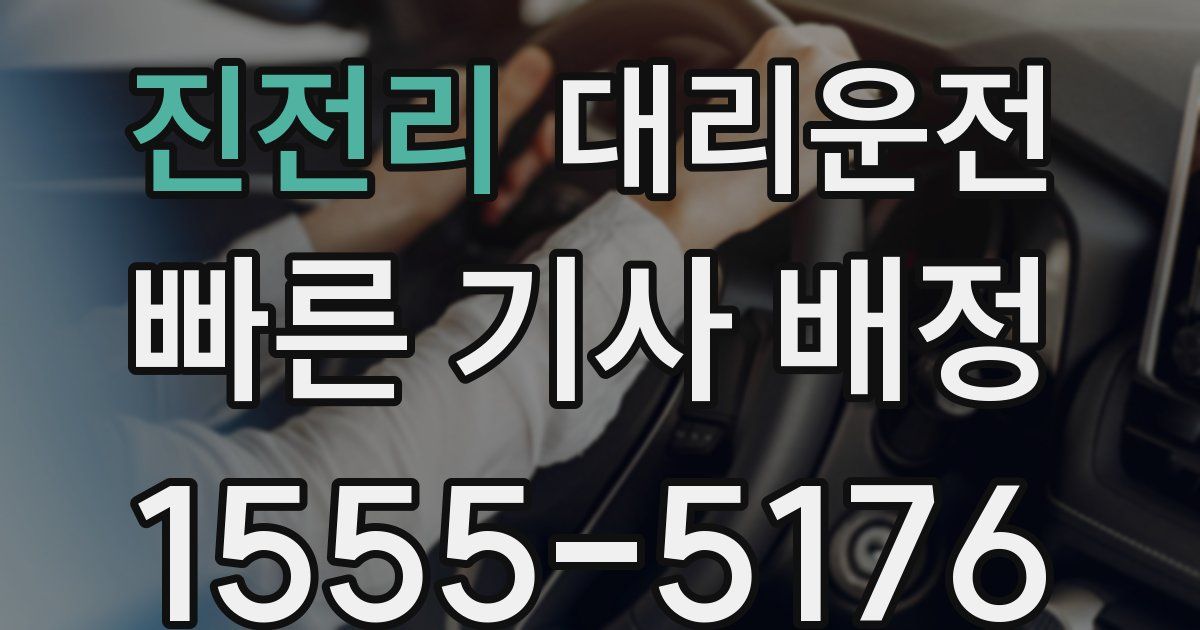 일일대리기사
