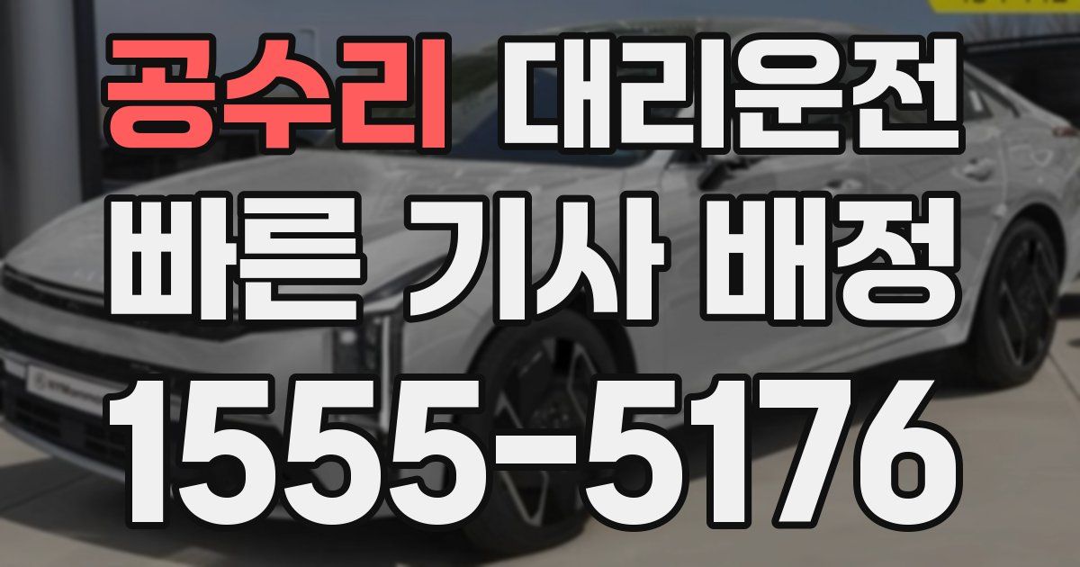 일일대리기사