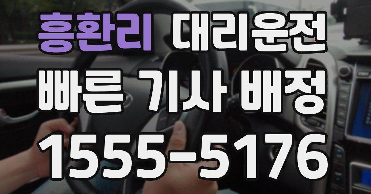일일대리기사