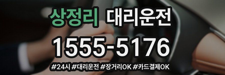 상정리 대리운전