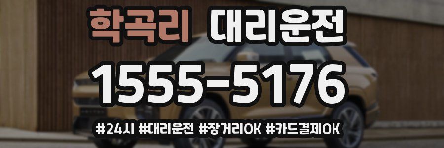 학곡리 대리운전