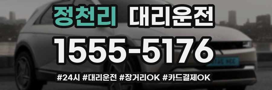 정천리 대리운전