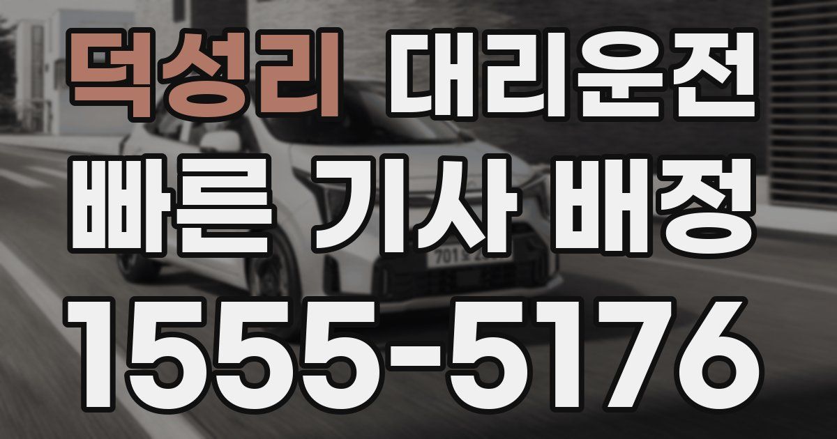 일일대리기사