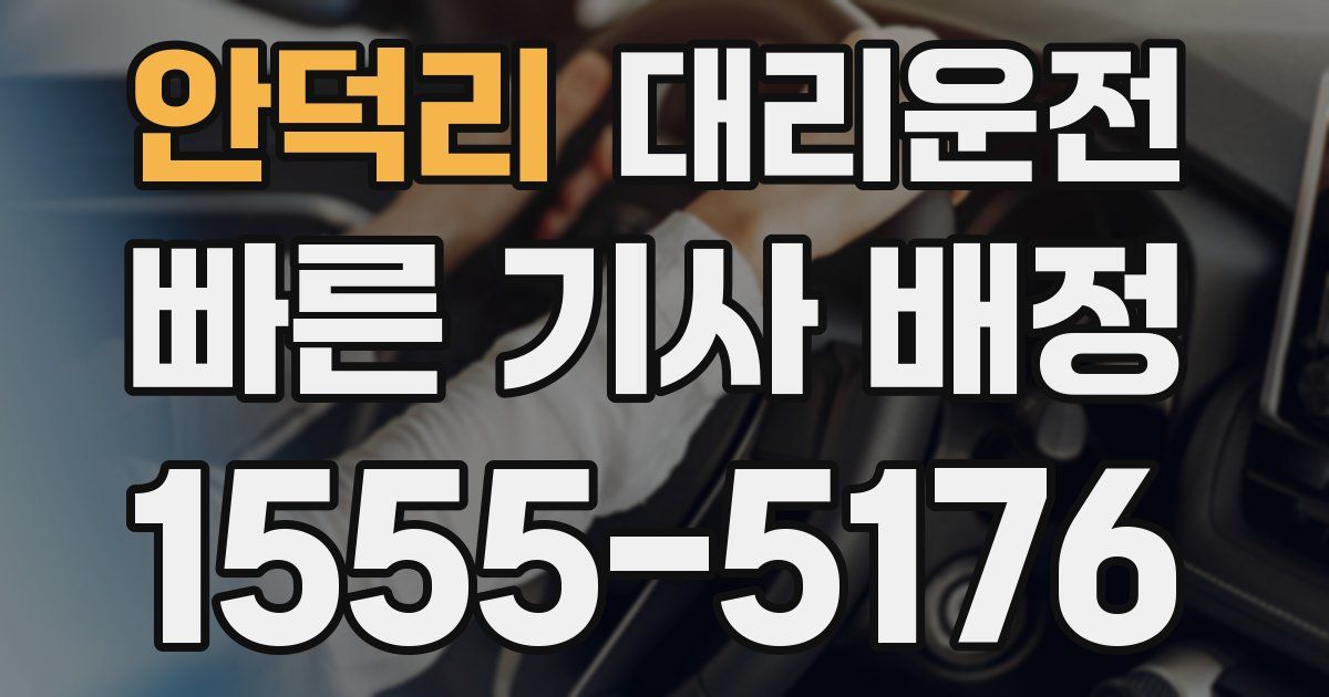 일일대리기사
