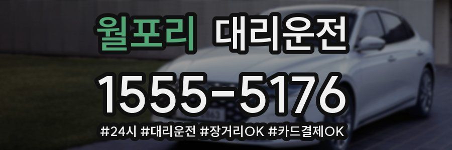 월포리 대리운전