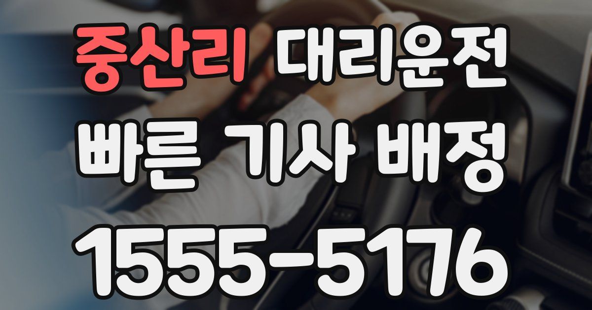 일일대리기사