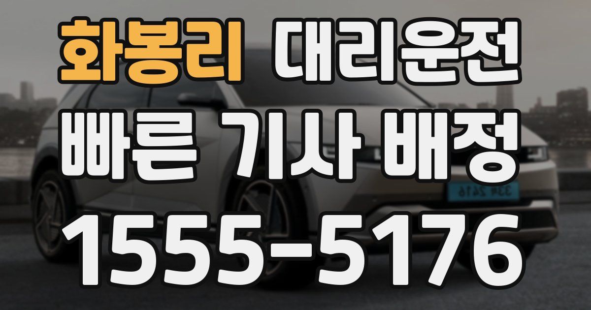 일일대리기사