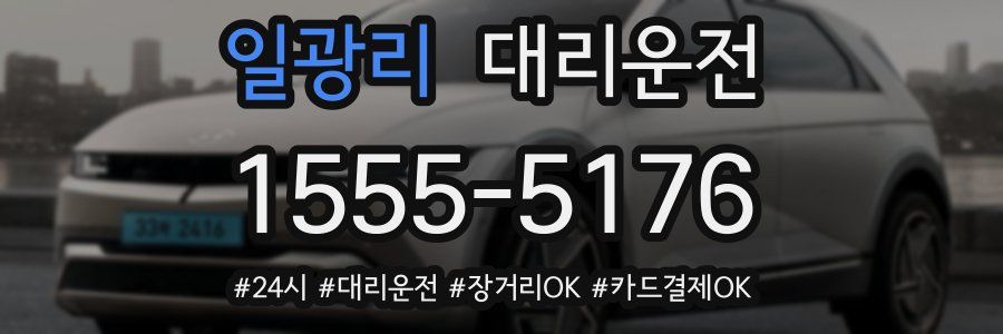 일광리 대리운전