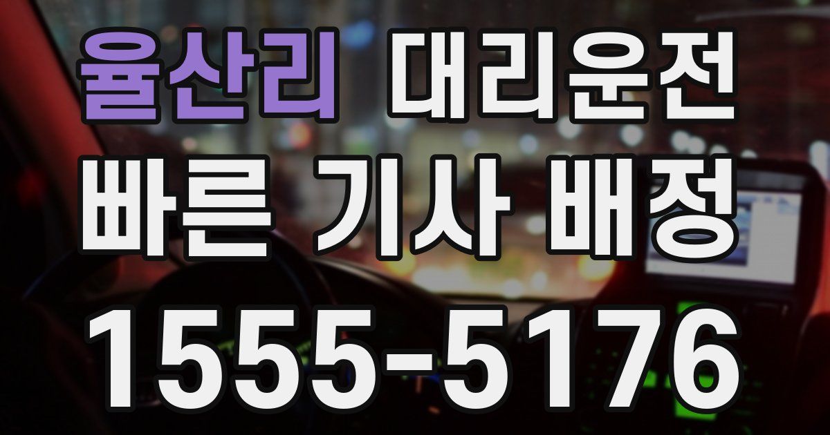 일일대리기사