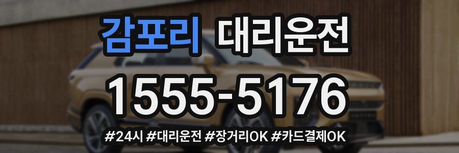 감포리 대리운전