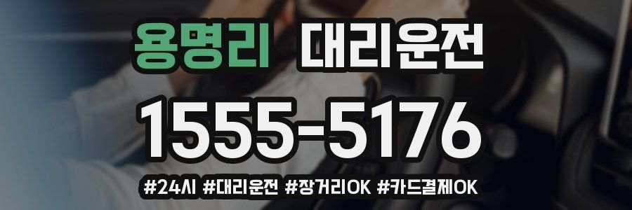 용명리 대리운전