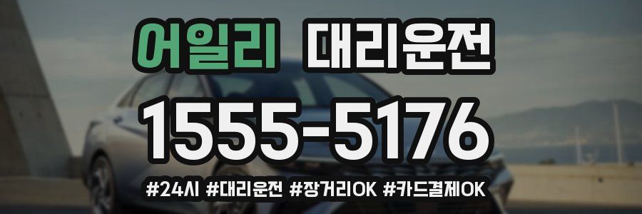 어일리 대리운전
