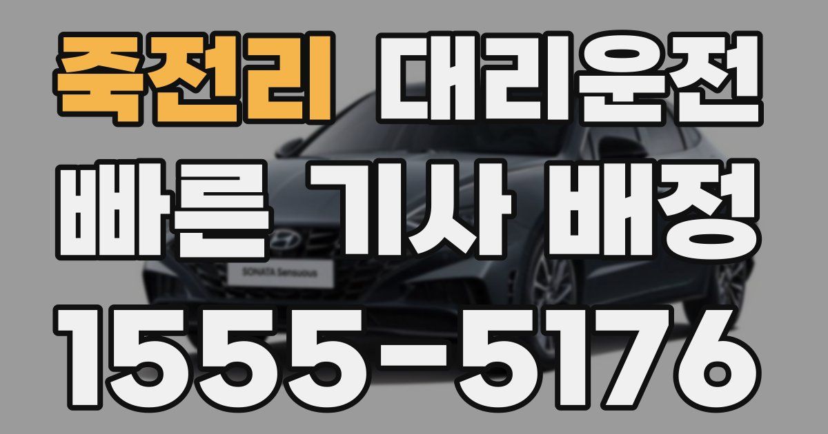 일일대리기사