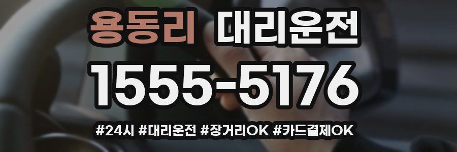 용동리 대리운전