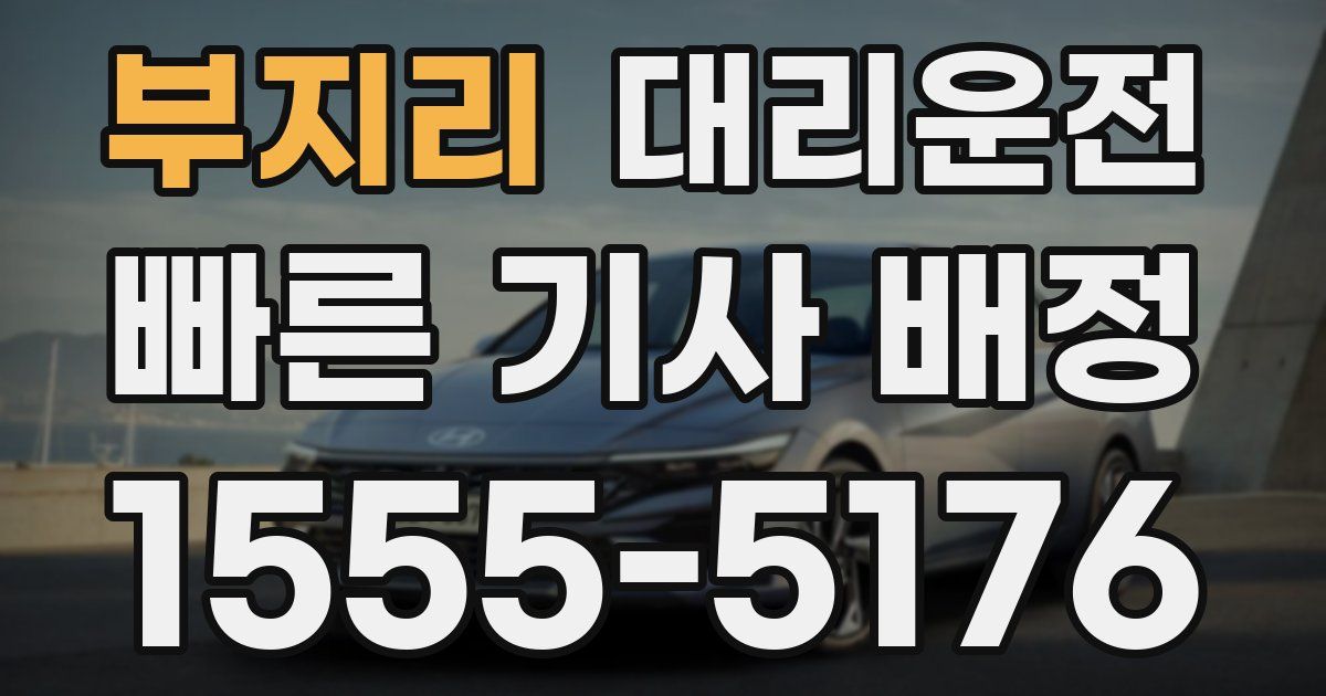 일일대리기사