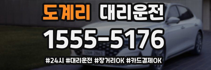 도계리 대리운전