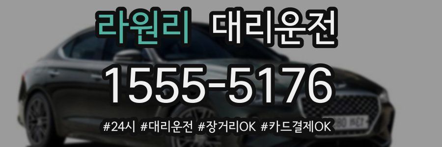 라원리 대리운전