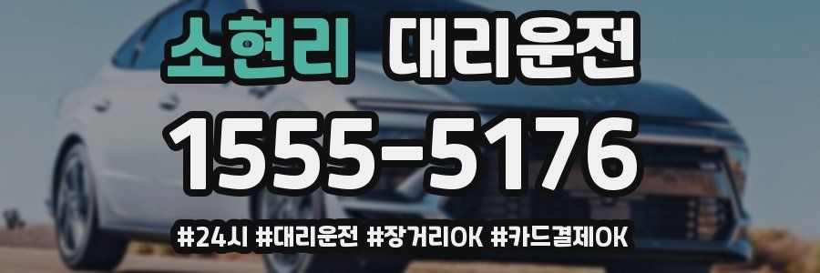 소현리 대리운전