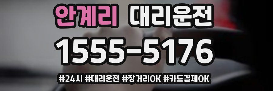 안계리 대리운전