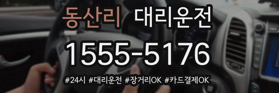 동산리 대리운전