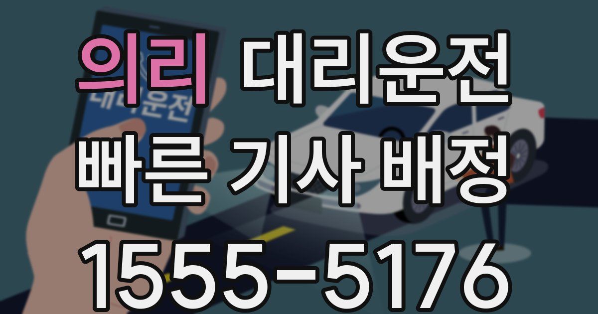 일일대리기사