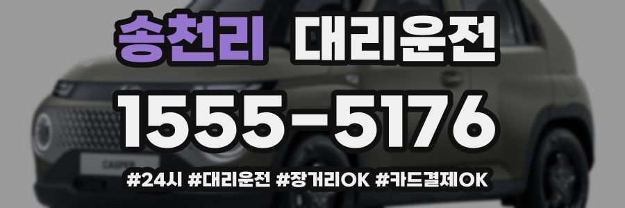 송천리 대리운전