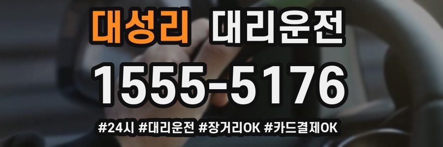 대성리 대리운전