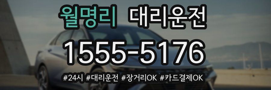 월명리 대리운전