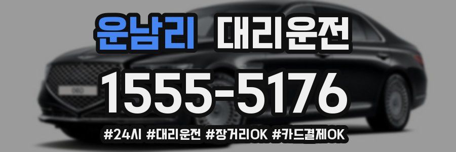 운남리 대리운전