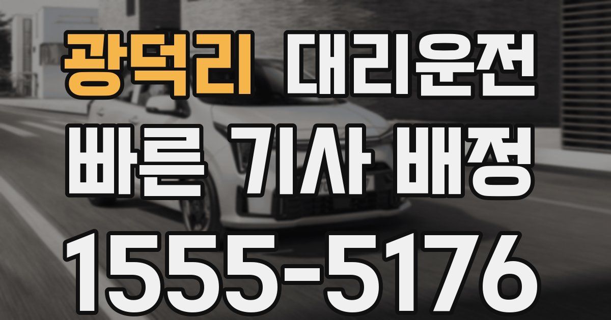 일일대리기사