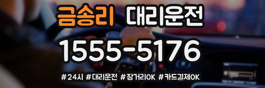 금송리 대리운전