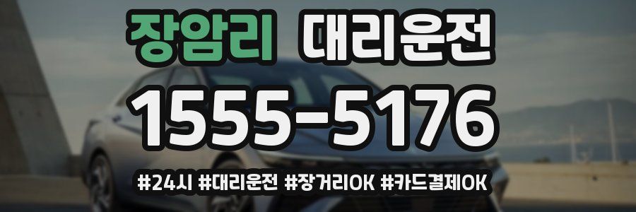 장암리 대리운전