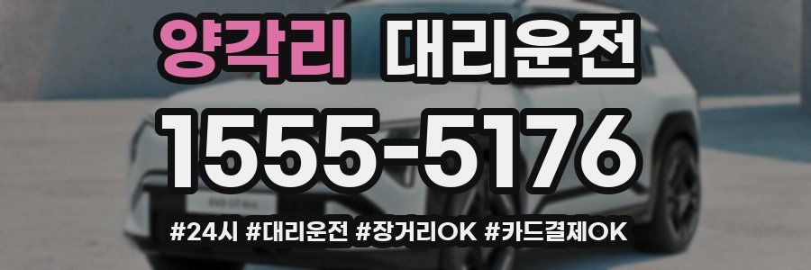 양각리 대리운전