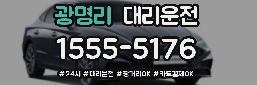 광명리 대리운전