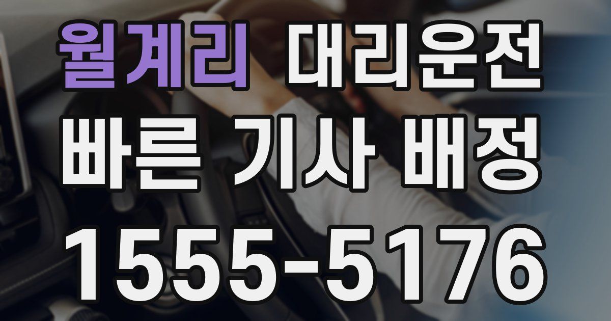 일일대리기사