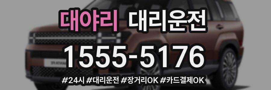 대야리 대리운전