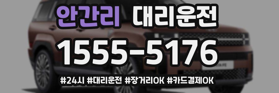 안간리 대리운전