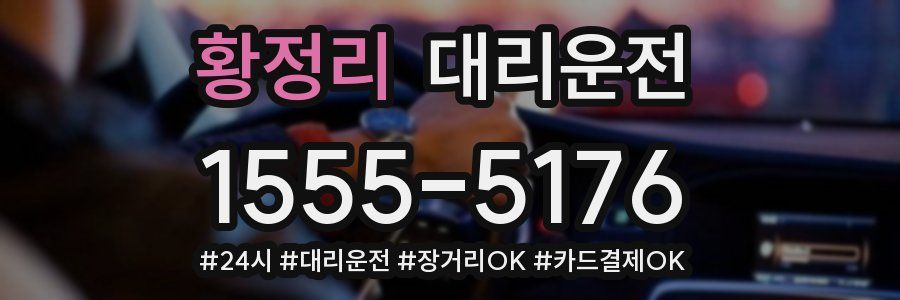 황정리 대리운전