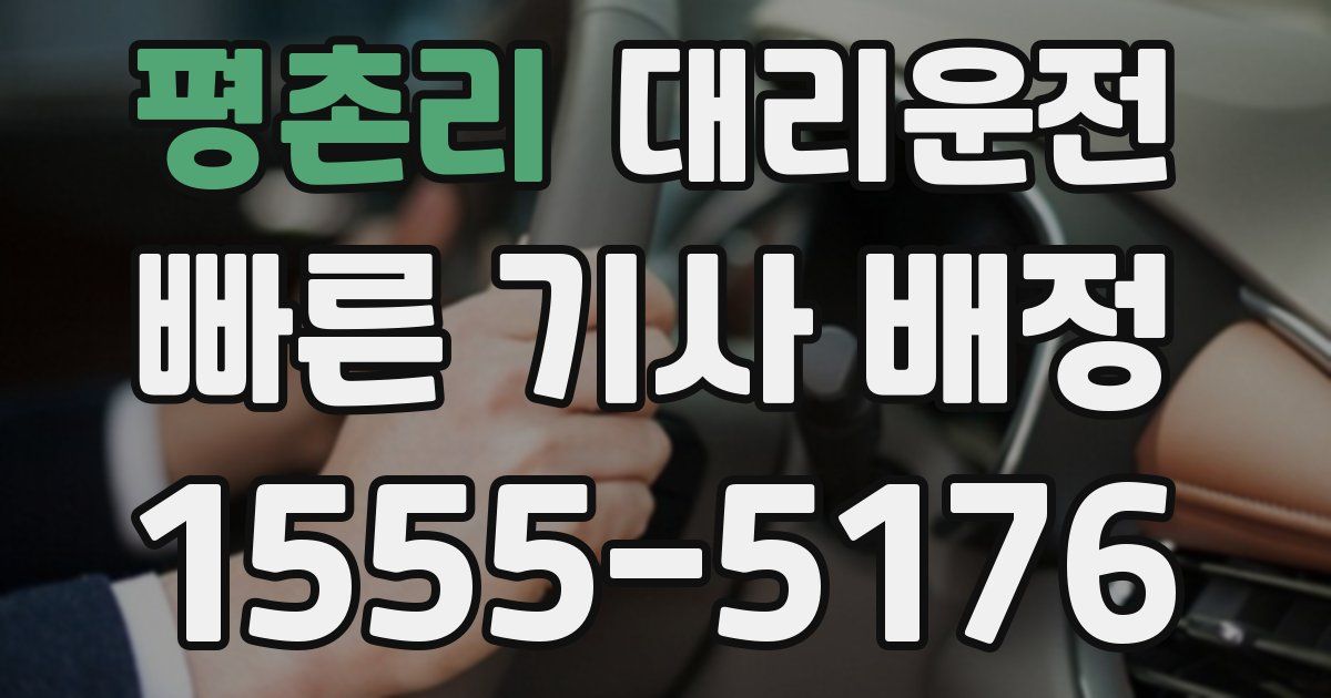 일일대리기사