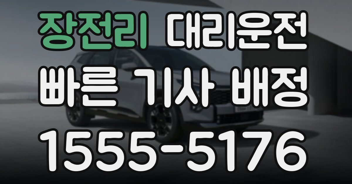 일일대리기사