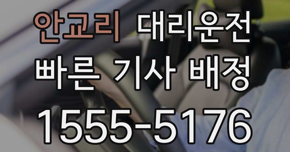 일일대리기사