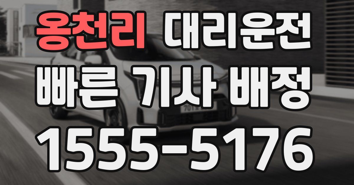 일일대리기사