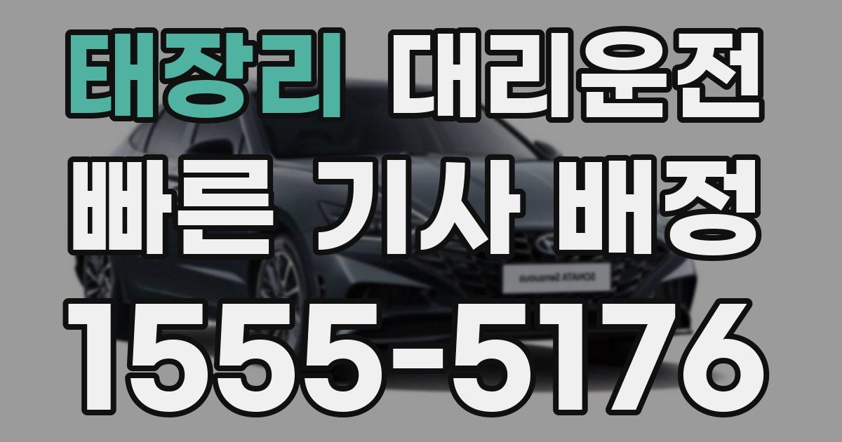 일일대리기사